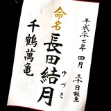 命名書