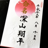 命名書