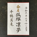 命名書