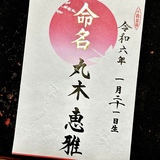 命名書